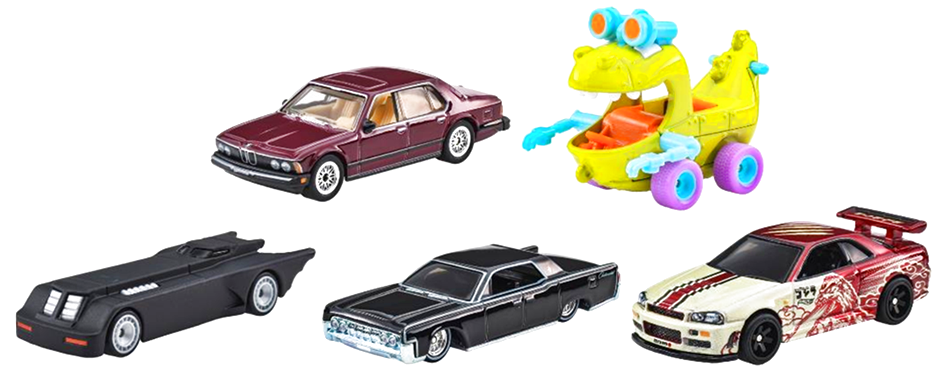 ホットウィール ポップカルチャー アソート 5台セット （国内流通版