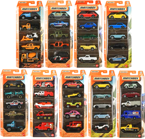 ☆仮予約受付☆ マッチボックス 5カーパック 12個セット 2026年2月下旬