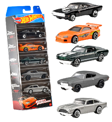 ホットウィール 5カーパック ワイルド・スピード （国内流通版） - m'z
