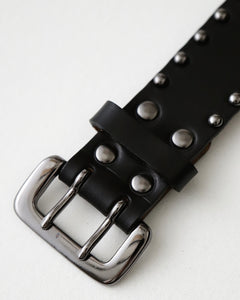 WACKO MARIA WOLF'S HEAD / STUDS LEATHER WRIST BAND（29mm） – NCNR