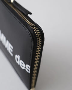 Wallet COMME des GARCONS HUGE LOGO ZIP WALLET – NCNR ONLINE STORE