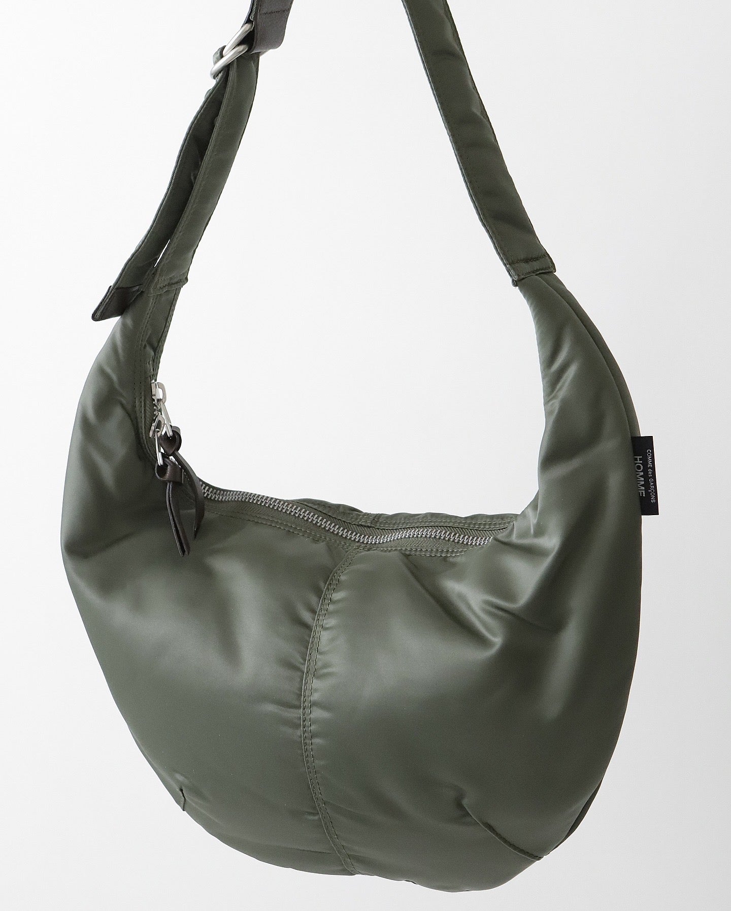 COMME des GARCONS HOMME COTTON NYLON DOUBLE TWILL SHOULDER BAG