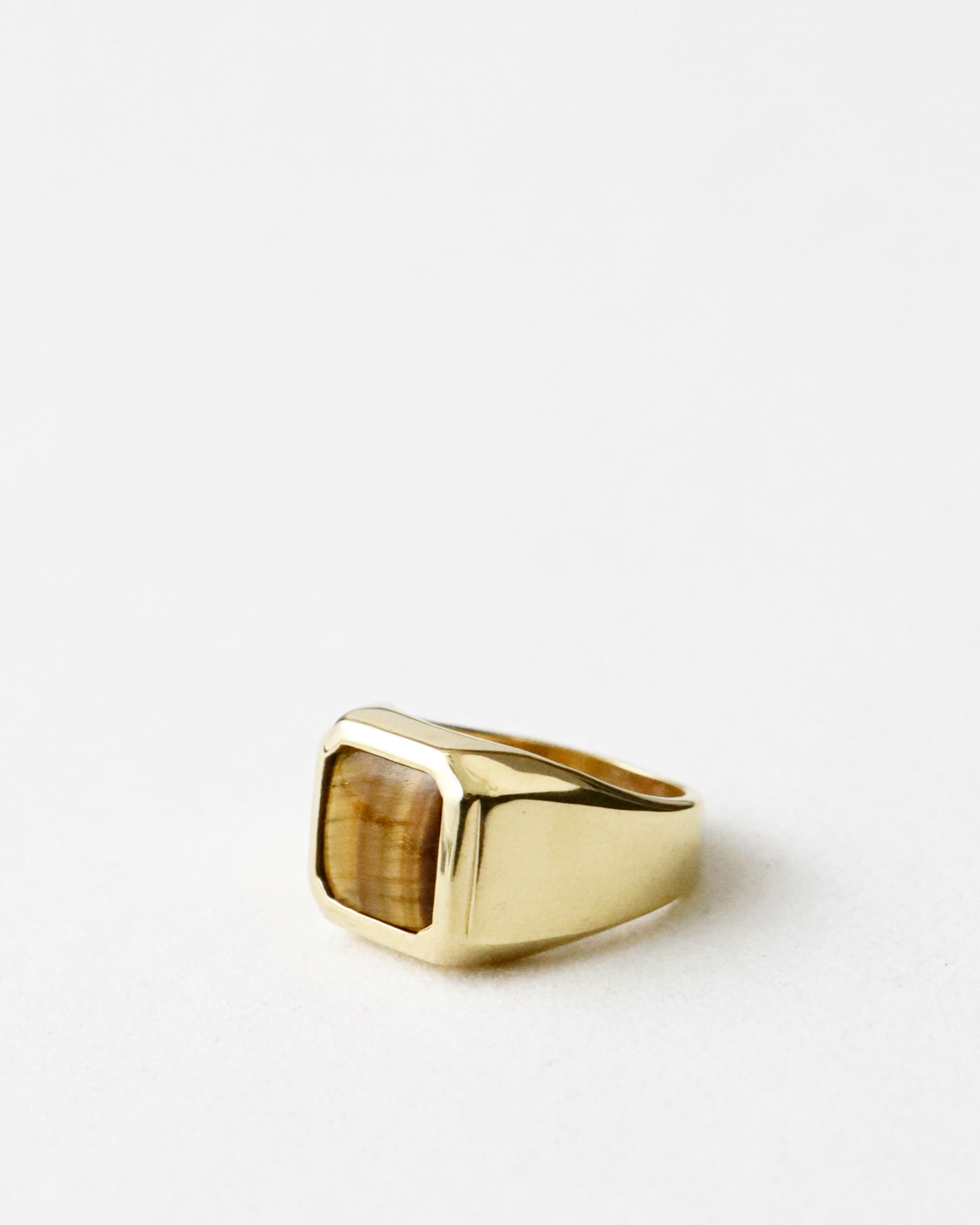 WACKO MARIA TIGER'S EYE SIGNET RING – NCNR ONLINE STORE