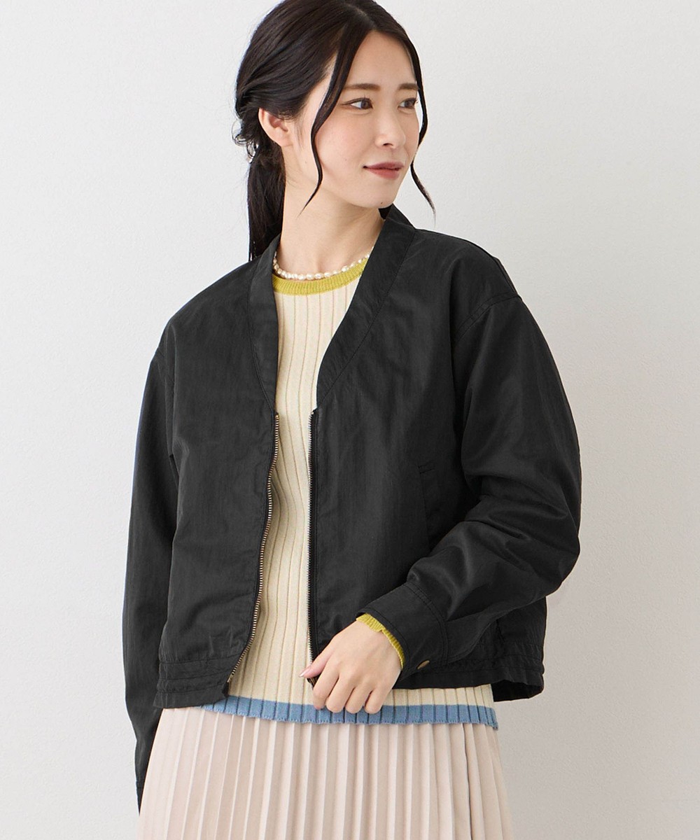VネックZIPブルゾン｜ジャケット/ブルゾン｜ニコル公式通販サイト