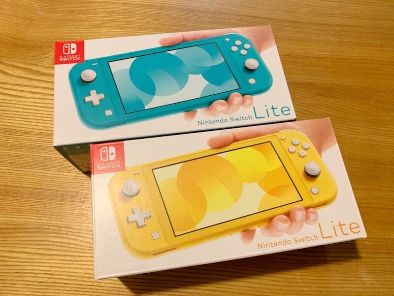 ニンテンドースイッチライトを夫婦で2台購入！ポケモンソード