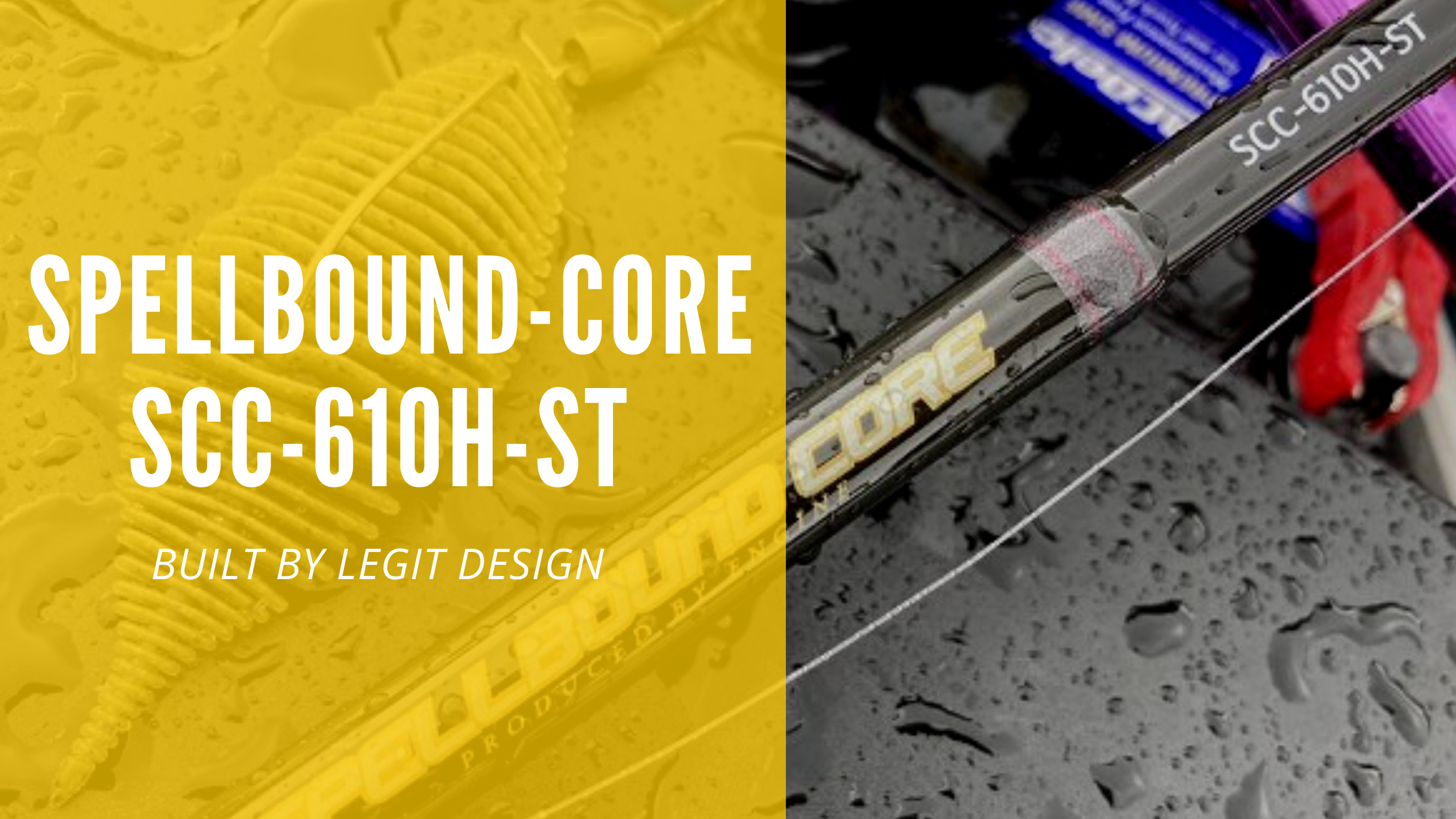 スペルバウンドコアSCC-610H-STを軸に攻略！？した初夏の亀山湖（大雨