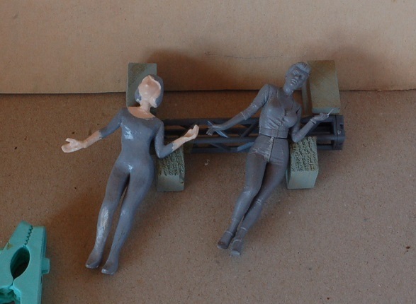 自作フルスクラッチフィギュア オリジナル 全長60センチ越え 一点物