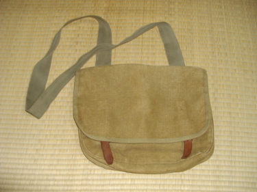 日本海軍 雑嚢 (中田商店製・複製品)│ナナシノミコト