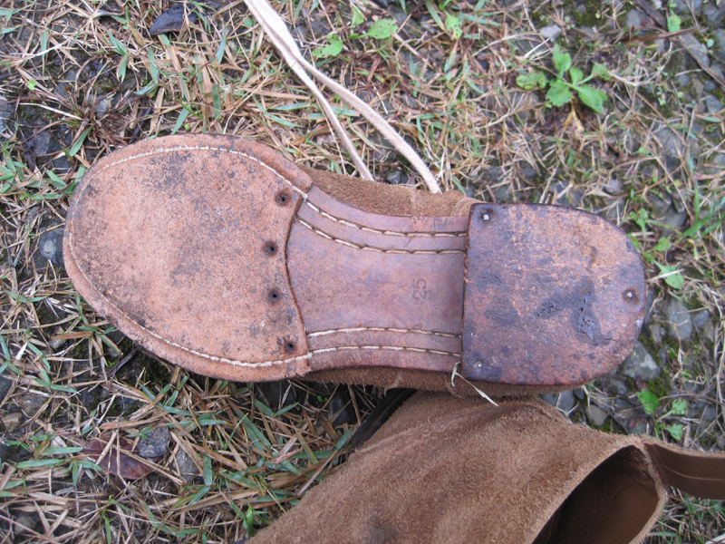 日本陸軍 昭五式編上靴 (中田商店製・複製品)│ナナシノミコト