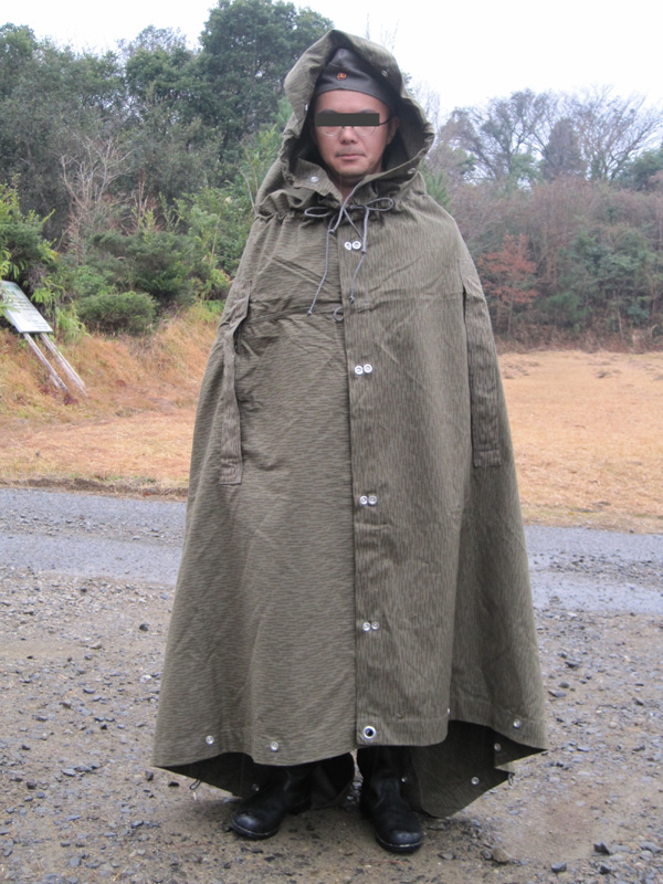 東ドイツ軍 レインドロップ迷彩ポンチョ (実物)│ナナシノミコト