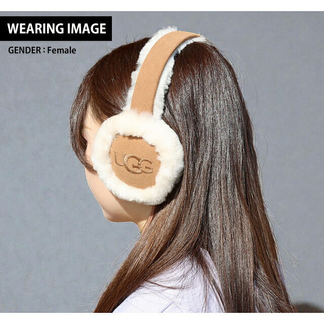 アグ イヤーマフ レディース ブランド UGG シープスキンエンブロイ