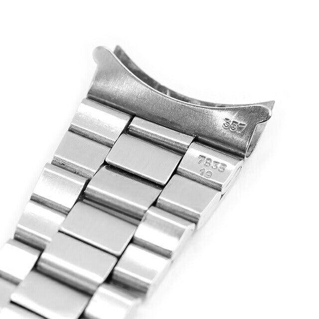 中古 ブレスレット単品 ロレックス ROLEX 純正 19mm 3連 巻きブレス SS