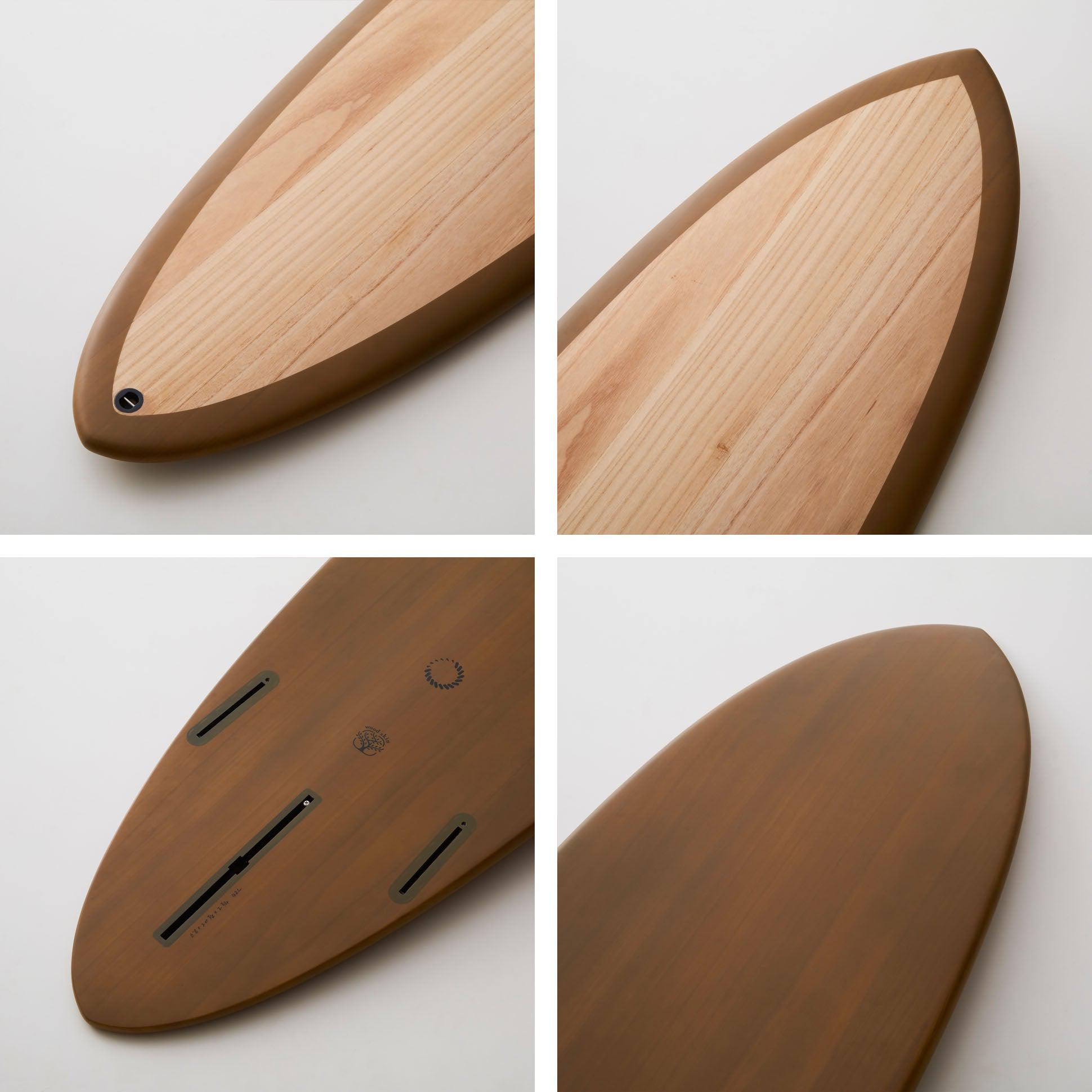 WOOD SKIN SURFBOARD MID LENGTH MID02 – nanazero US