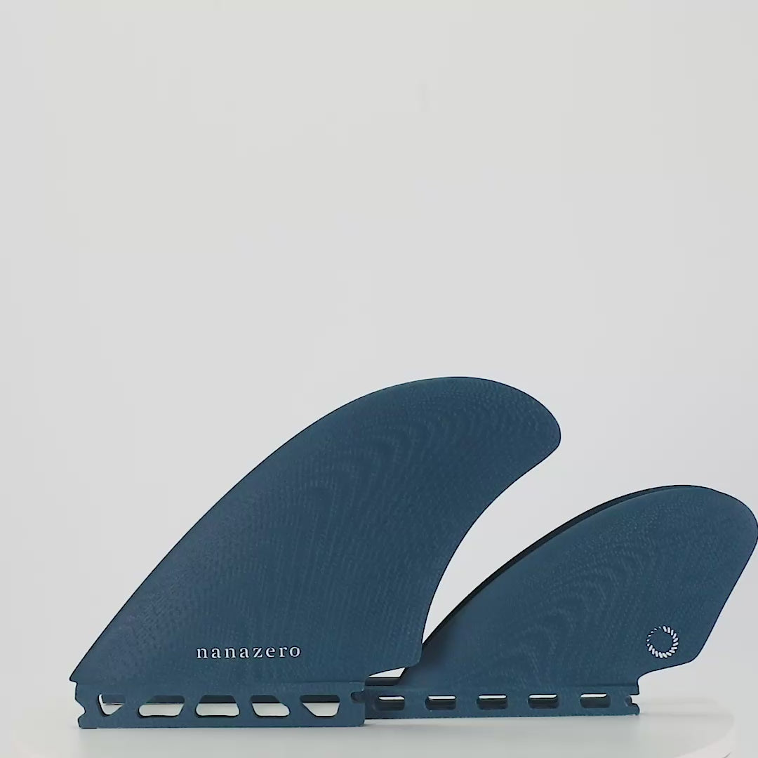 nanazero公式】Fiberglass(ファイバーグラス) クアッド・キールフィン