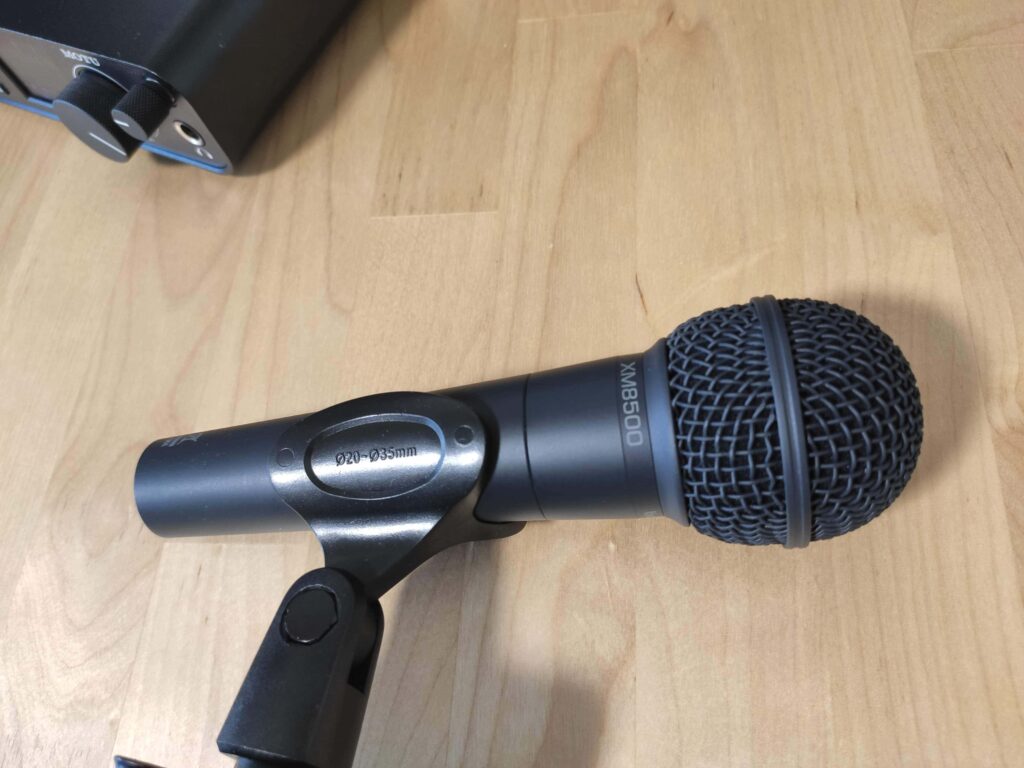 VCにもおすすめダイナミックマイク『XM8500』をレビュー。