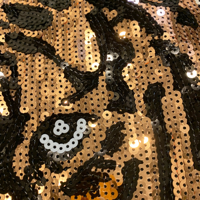 トラ柄】ゴールドスパンコールTシャツ – なにわ小町公式オンラインショップ