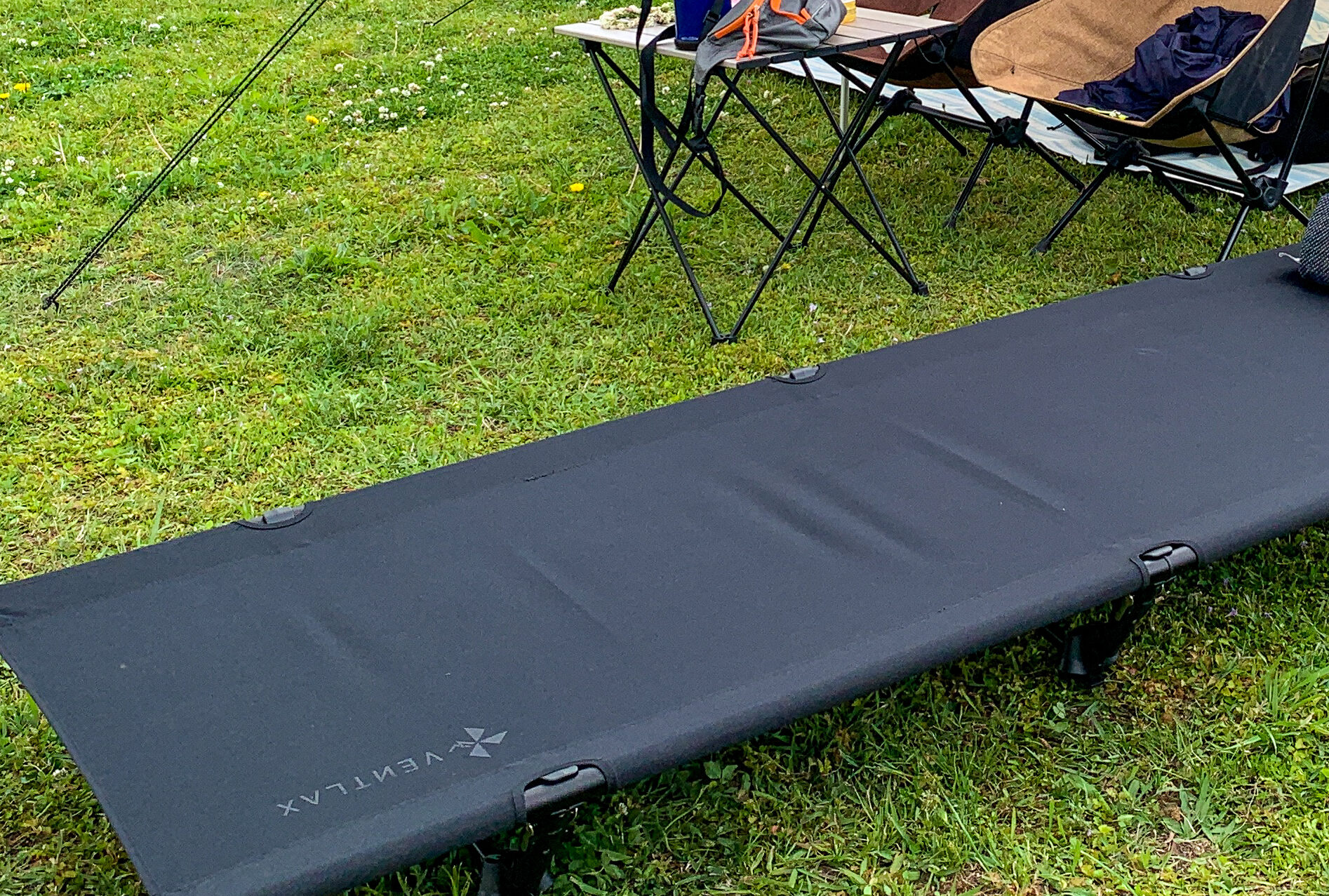 軽量＆コンパクト！VENTLAXの2WAYコットで簡単設営！ | nanohana-camp