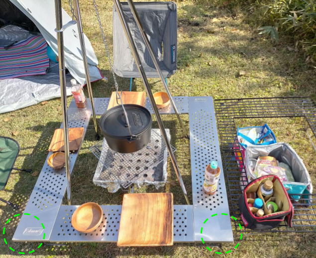 ロゴス アイアンウッド囲炉裏サークルテーブルL】レビュー。ファミリー