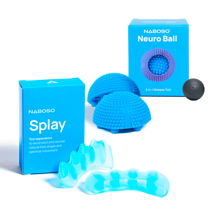 アンクルリカバリーソックス グリップ付 - Naboso