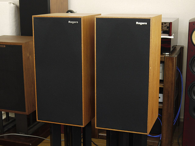 Rogers LS7t 2wayスピーカー イイ感じです