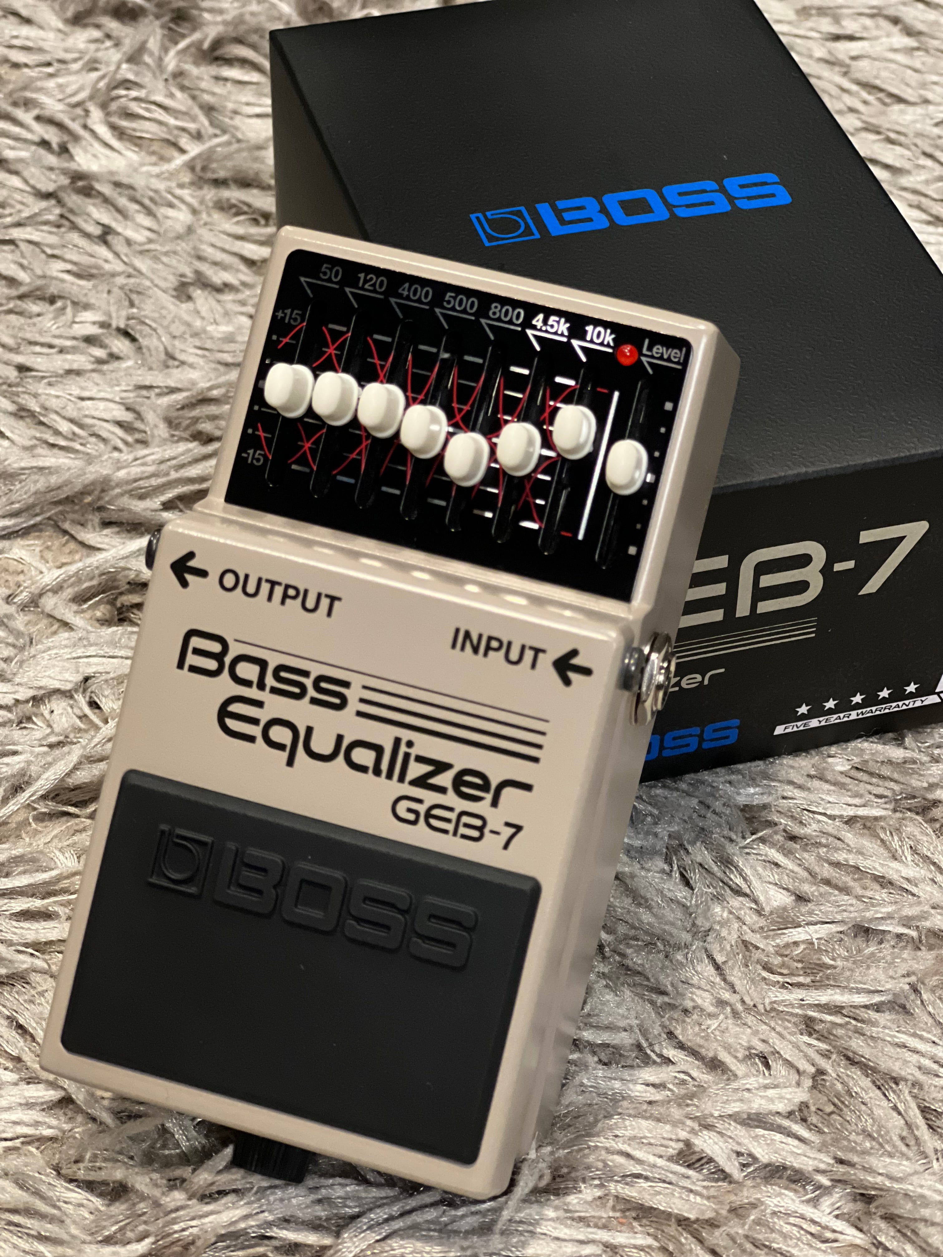 Boss GEB-7 7-band Bass EQ Pedal – nafiriguitar.com