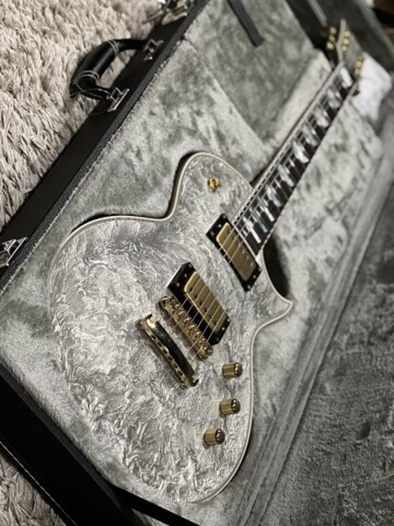 ESP Original Eclipse CTM DB in Liquid Metal Silver – nafiriguitar.com