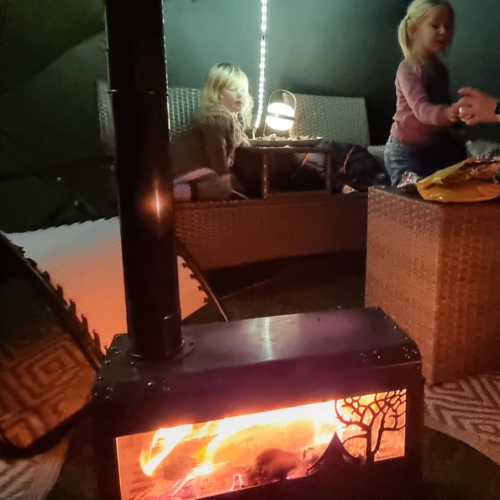 ながのキャンパル ONLINE SHOP / NORTENT Stainless Steel Stove 薪