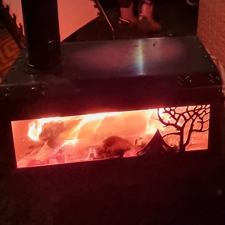 ながのキャンパル ONLINE SHOP / NORTENT Stainless Steel Stove 薪