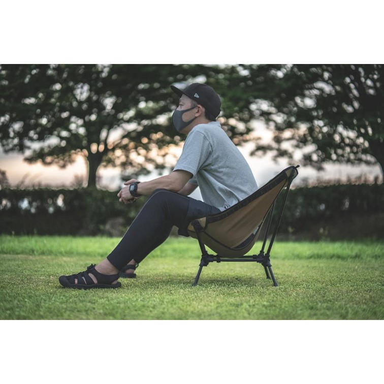 ながのキャンパル ONLINE SHOP / VENTLAX 2WAY焚き火チェア ワイドTC