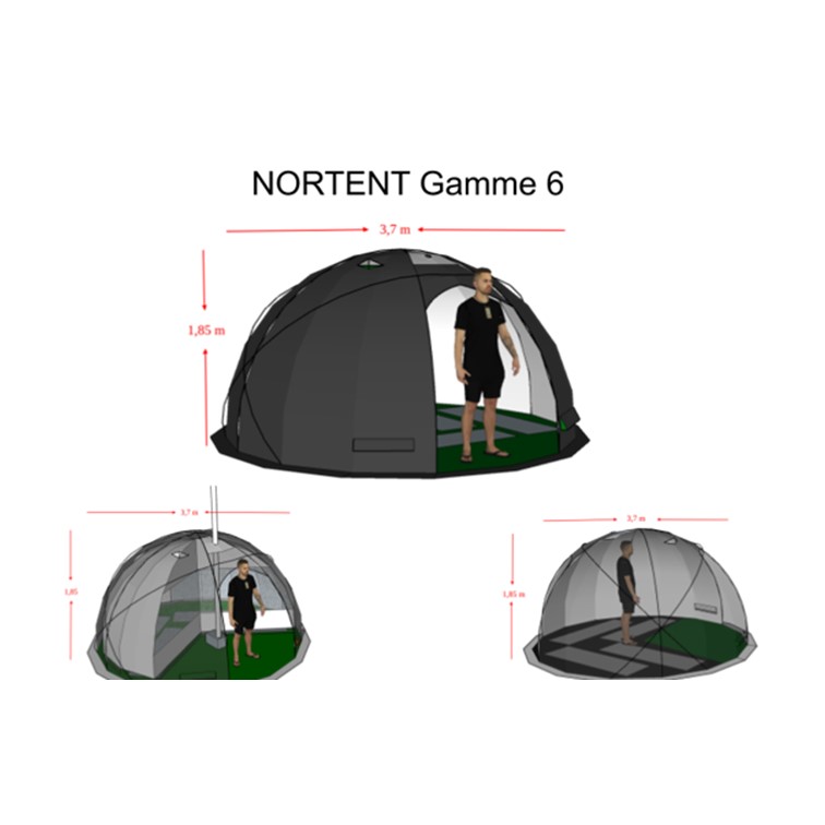 ながのキャンパル ONLINE SHOP / ノルテント ギャム6 NorTent Gamme 6