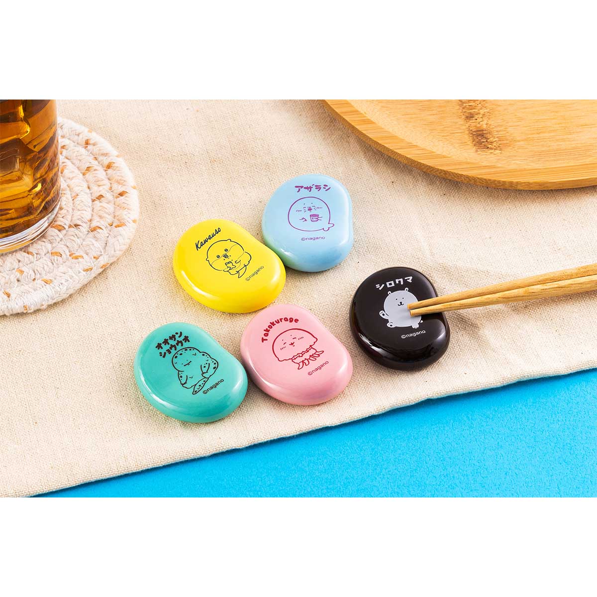 ナガノキャラクターズ ナガノの水族館 箸置き（オオサンショウウオ