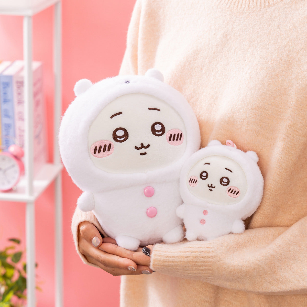 ナガノキャラクターズ ぬいぐるみS（くまをかぶったちいかわ