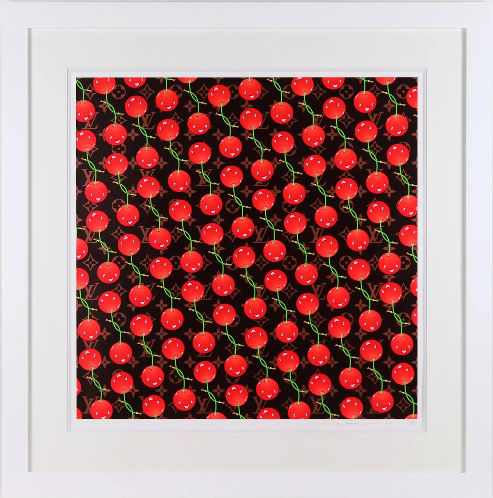 LV Cherry 無限大 | 村上隆 （ムラカミタカシ） | 百貨店クオリティを