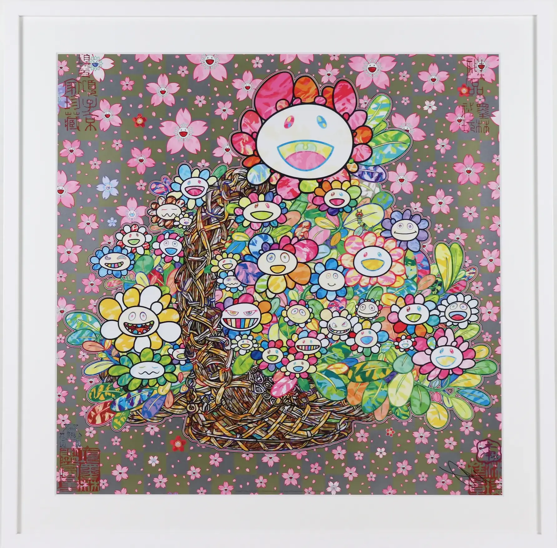 宋 李嵩「花籃」へのオマージュ | 村上隆 （ムラカミタカシ） | 百貨店