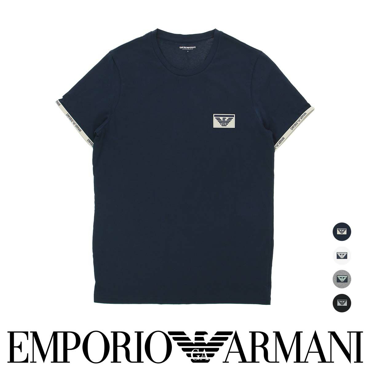 50%OFF EMPORIO ARMANI オーバーサイズ クルーネック ロゴプリント
