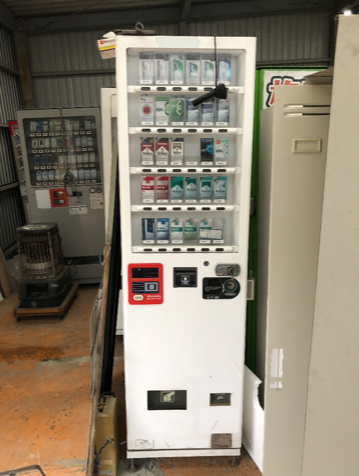 タバコ自販機、東京で設置させていただきました。 | 中古たばこ自販機