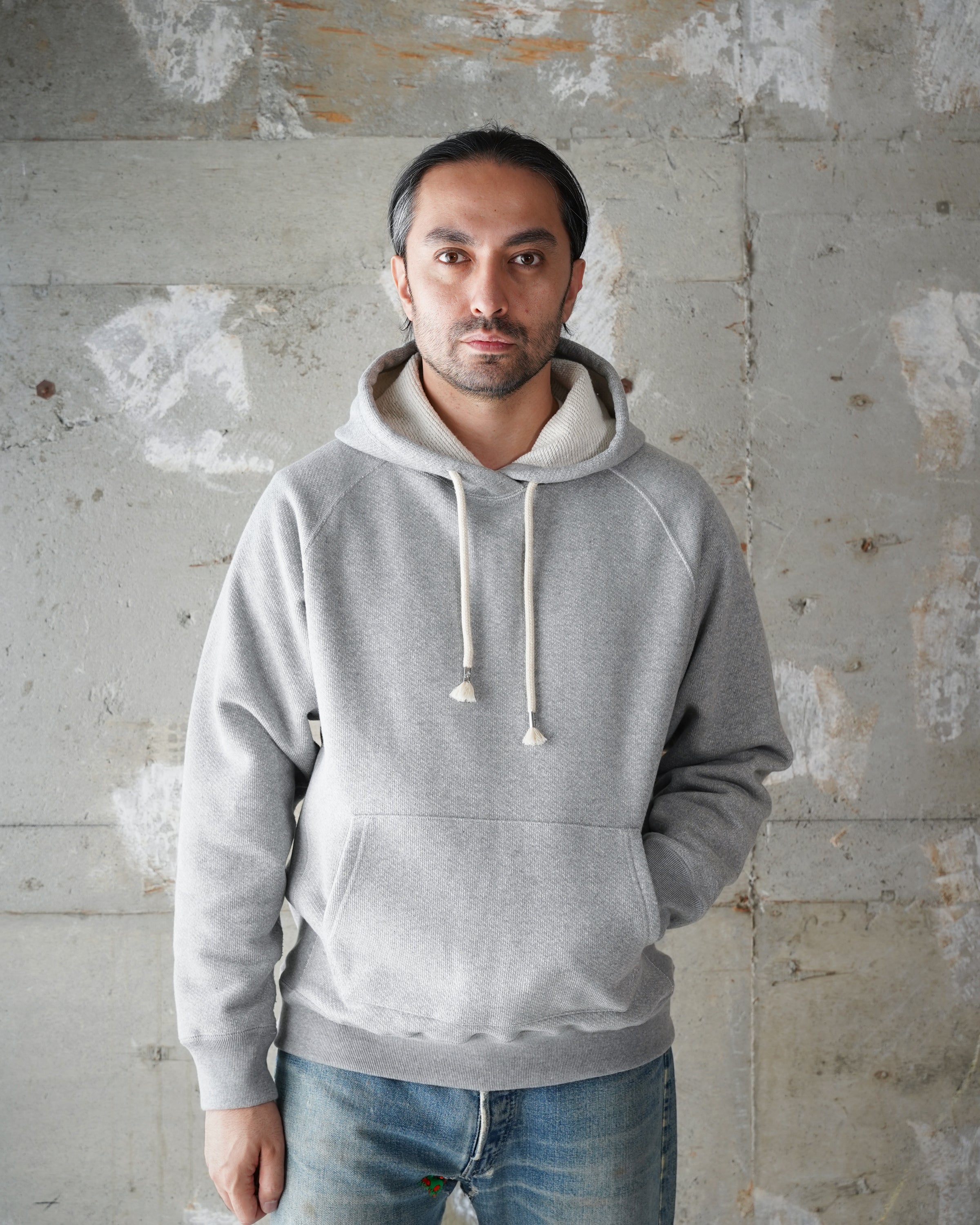 Pullover Hoodie - 701gsm Double Heavyweight French Terry - Heather