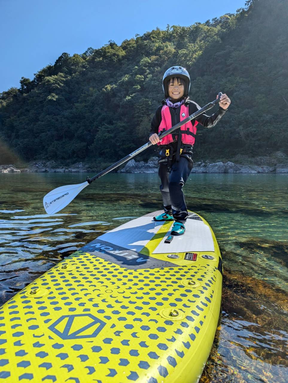 スタンドアップパドル】 | ブログ | 岐阜県郡上のラフティングなら株式