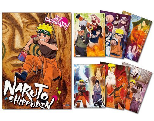 NARUTO 集英社コミックカレンダー 2016年 壁掛けカレンダー NARUTO