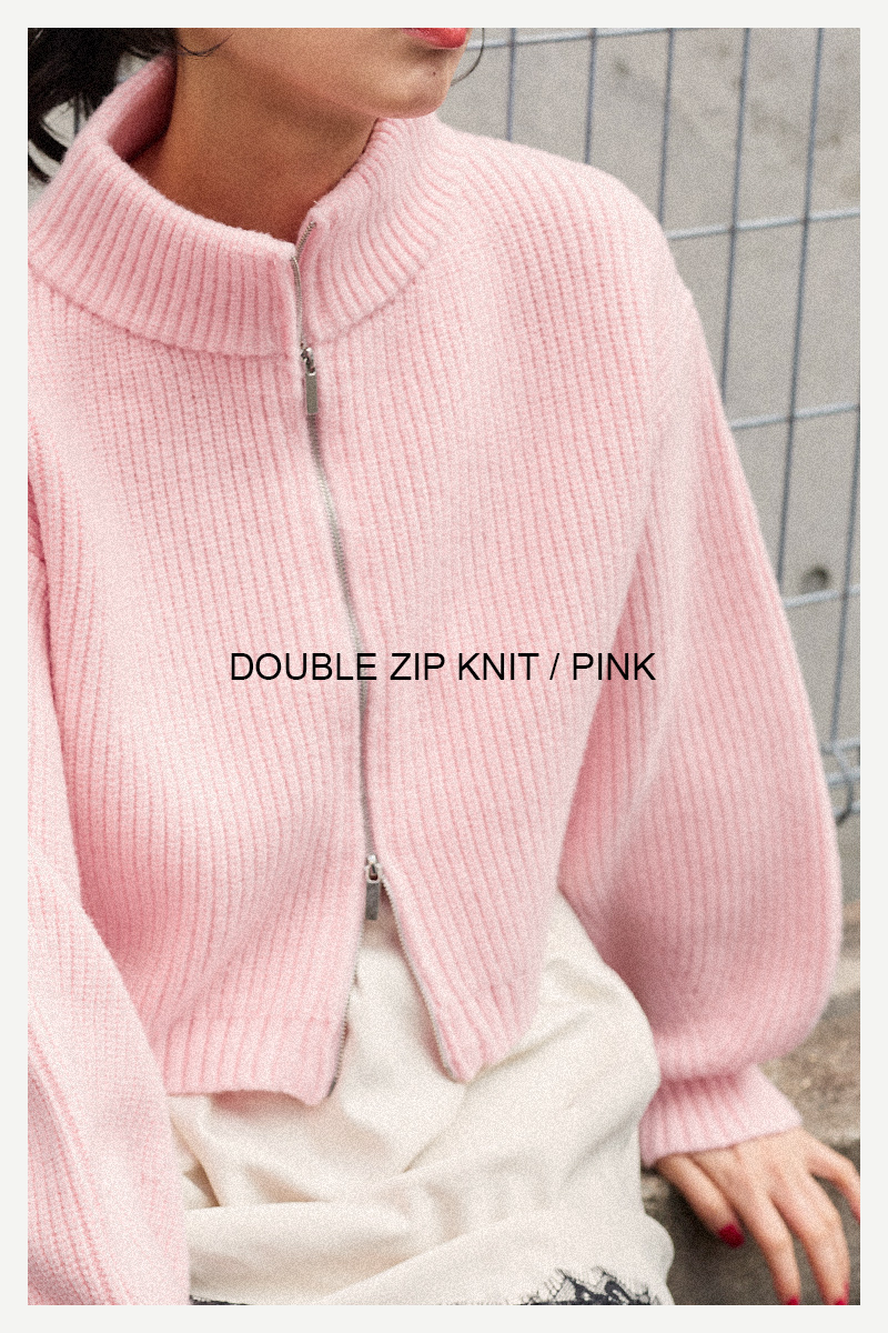 ダブルジップニット – Narcissus