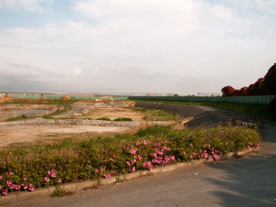 暫定平行滑走路北端