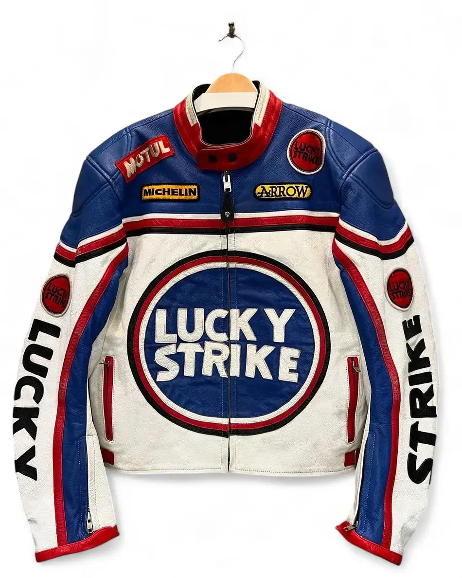 Lucky Strike Moto Jacket - Narson Leather