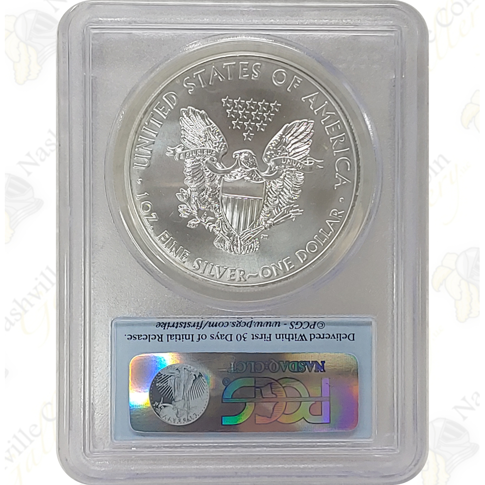 2011 PCGS MS70FS (Struck at San Fran) Silver Eagle - SKU #15911