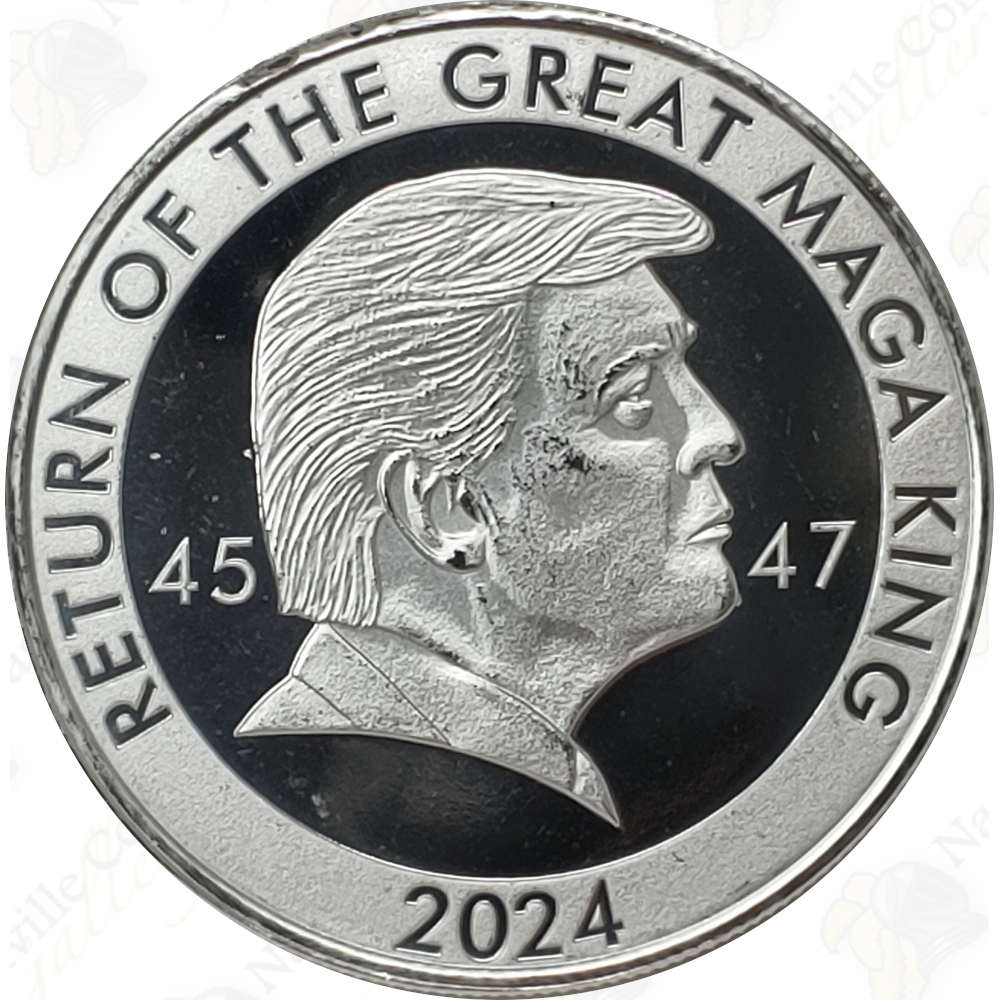 TRUMP MAGA KING 2024 1 oz | Nashville Coin Gallery