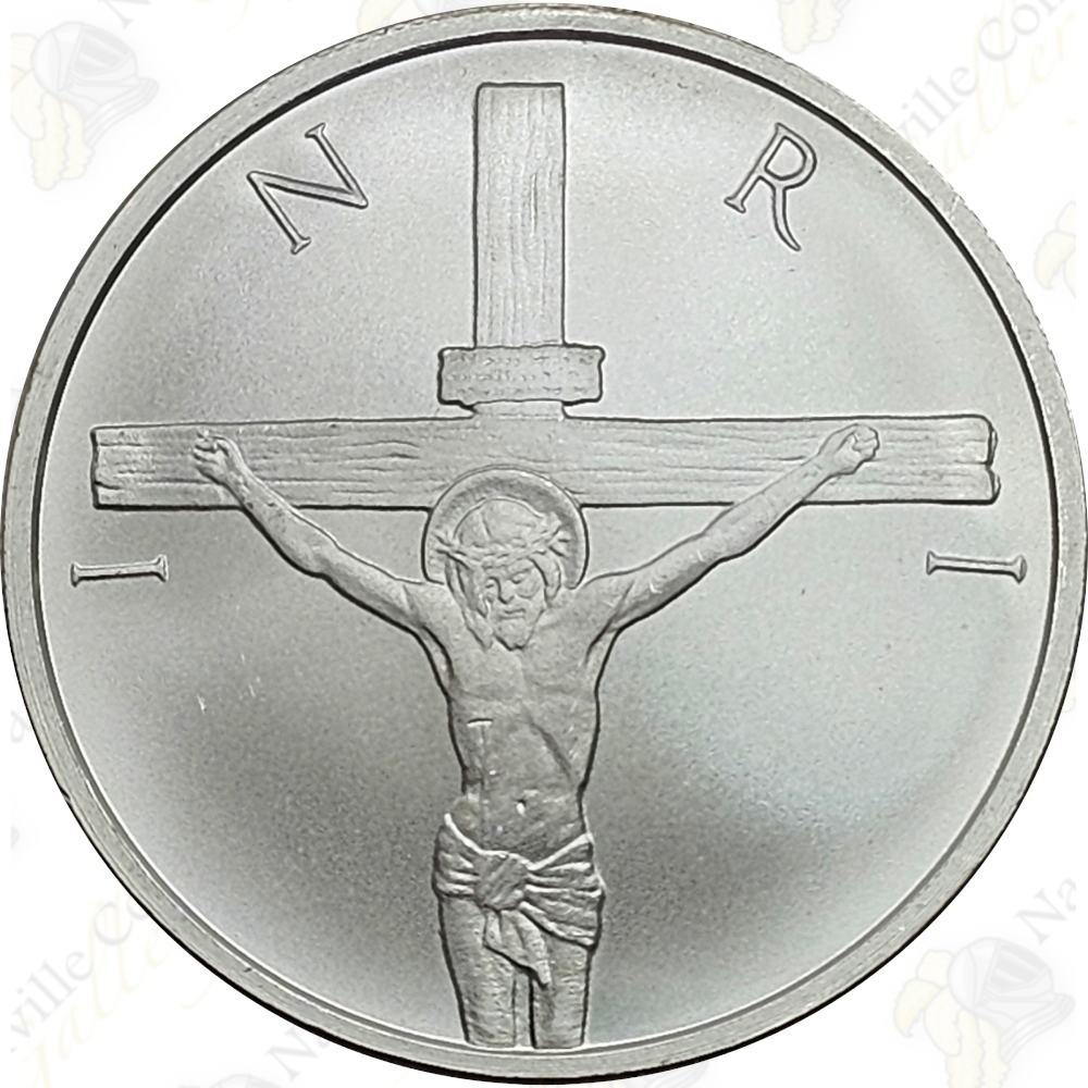 2020 Silver Shield 1 oz .999 fine silver “Crucifixion”–SKU #55220