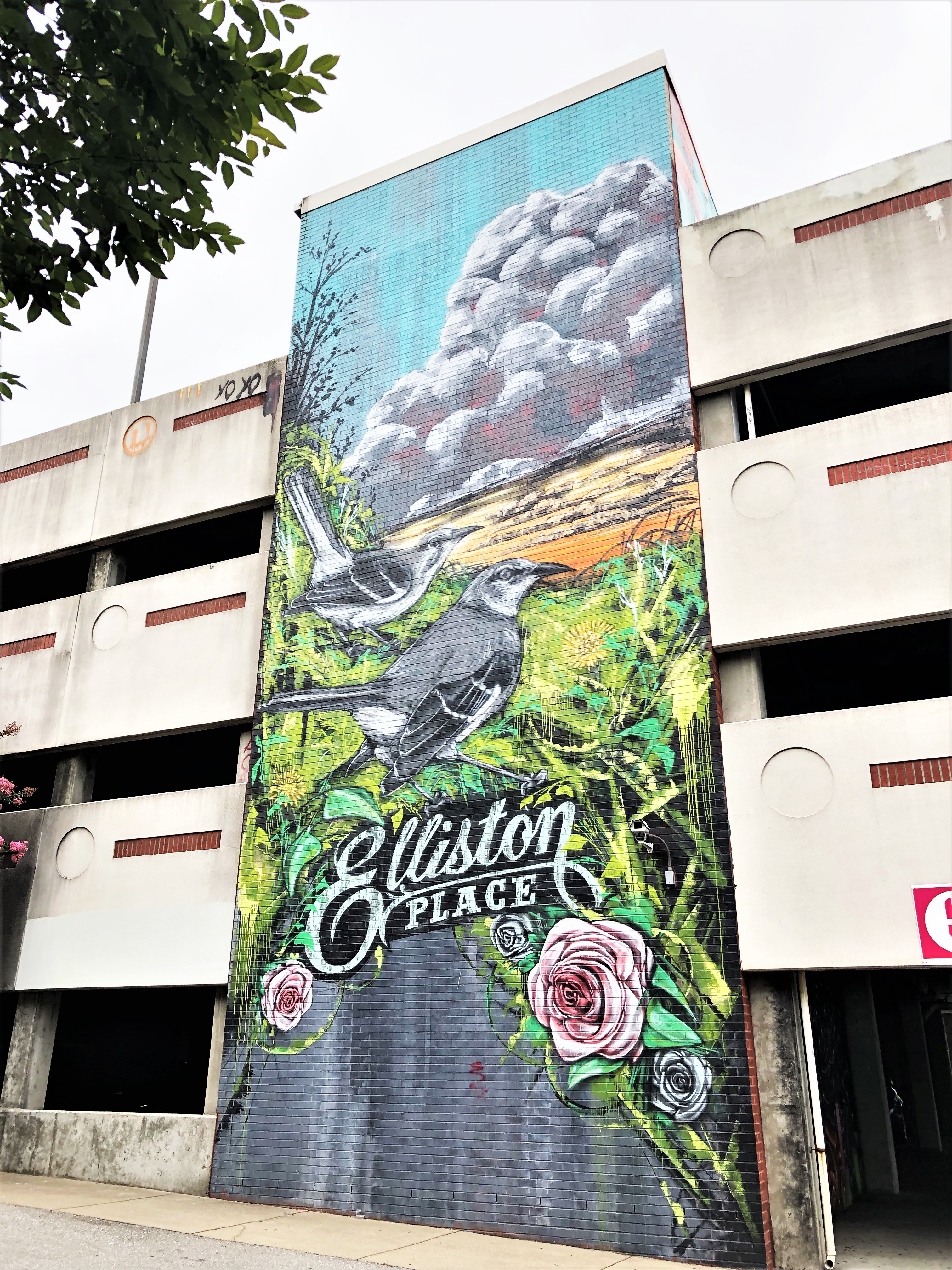 Elliston Parking Garage - Part 1, Audie Adams - nashville public art