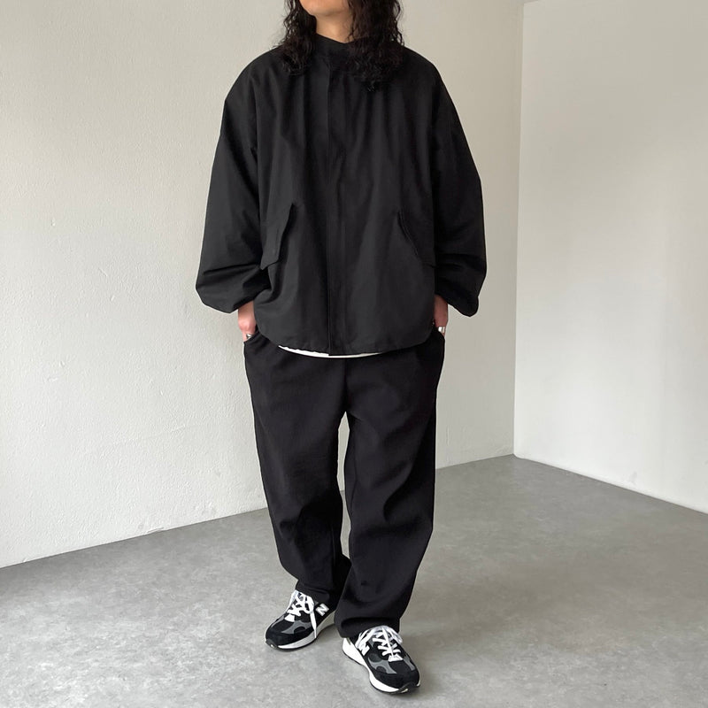 standard wide silhouette blouson / black（スタンダード ワイド