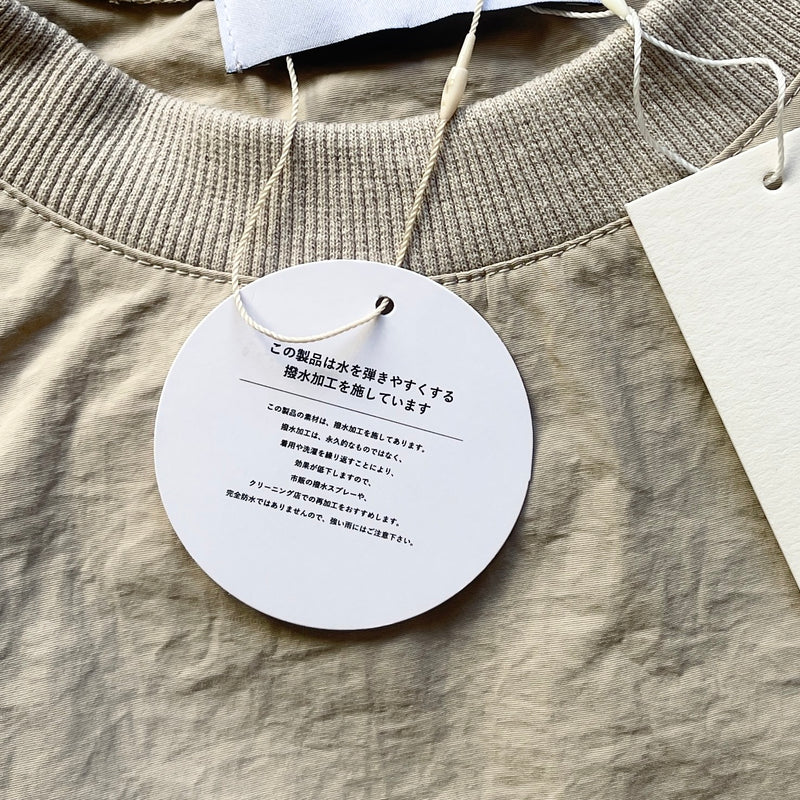 loose silhouette nylon shirt set up / charcoal（ルーズシルエット