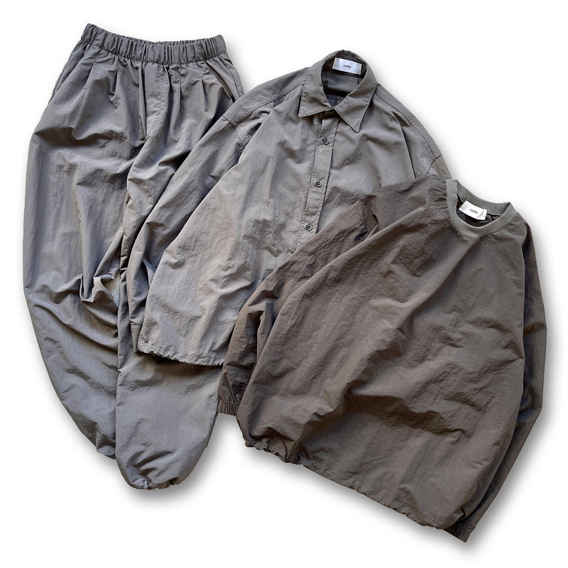 nylon set up exclusive set / charcoal（ナイロンセットアップ