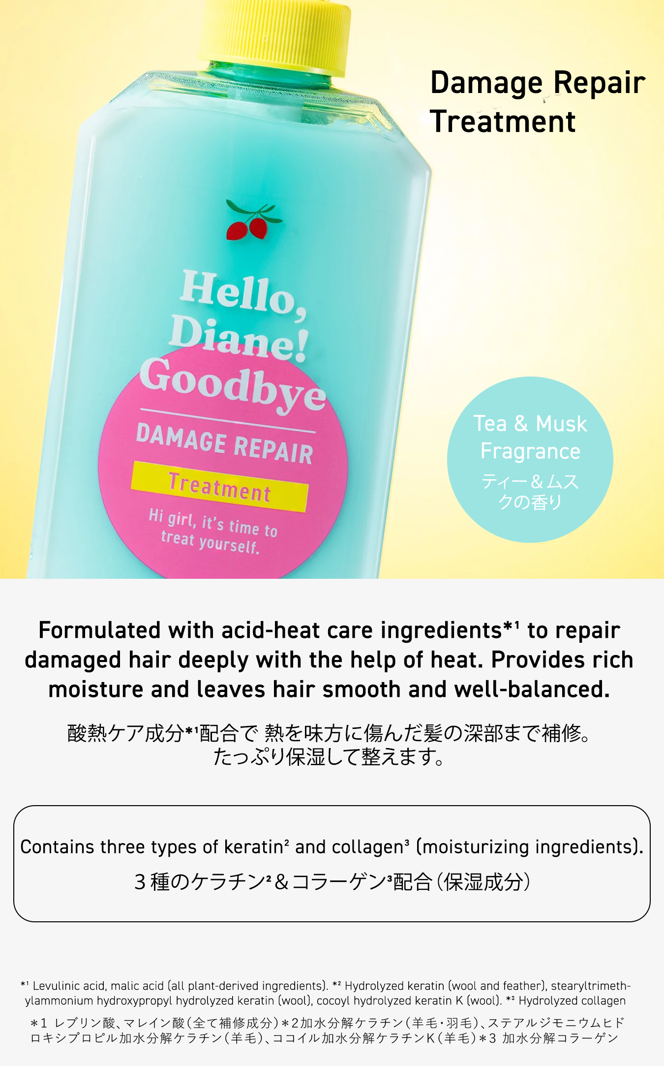 Hello, Diane! Goodbye Damage Repairing Treatment – NatureLab USA